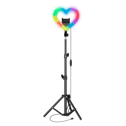 Supersonic PRO Live Stream 10” Heart Ring Light with RGB