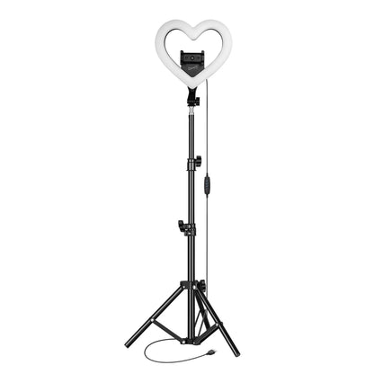 Supersonic PRO Live Stream 10” Heart Ring Light with RGB